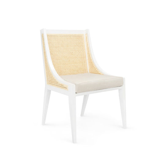 Raleigh Armchair in White
